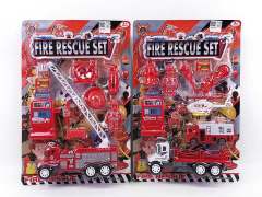 Friction Fire Engine Set(2S) toys