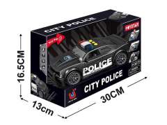1:14 Friction Police Car W/L_S