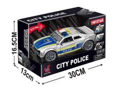 1:14 Friction Police Car W/L_S