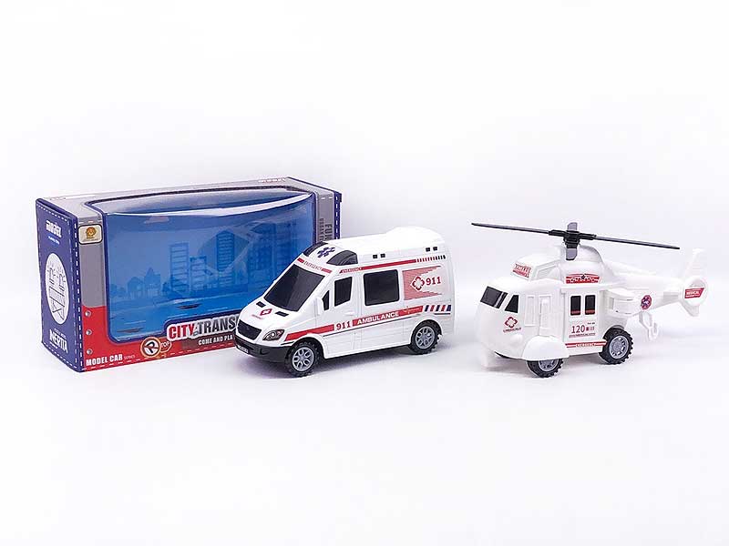 Friction Ambulance (2S) toys