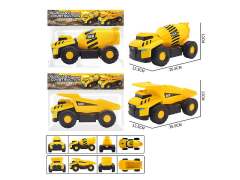 Friction Construction Truck(2S) toys