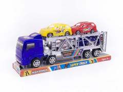 Friction Double Deck Trailer(2C) toys