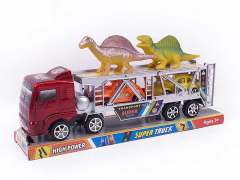 Friction Double Deck Trailer(2C) toys