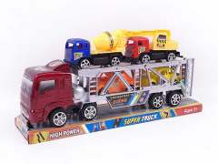 Friction Double Deck Trailer(2C) toys