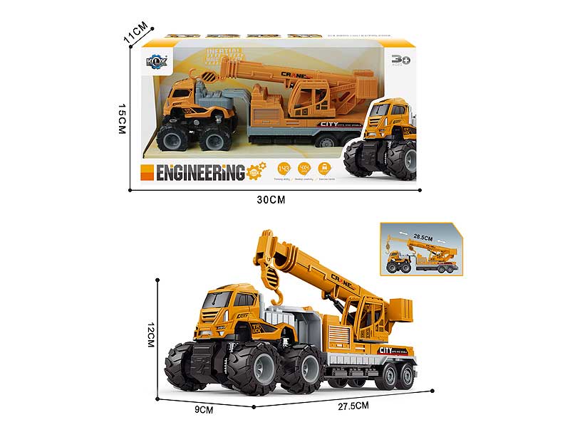 Die Cast Construction Truck Friction toys