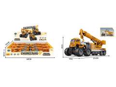 Die Cast Construction Truck Friction(6in1)