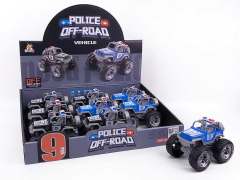 Friction Cross-country Police Car(9in1)