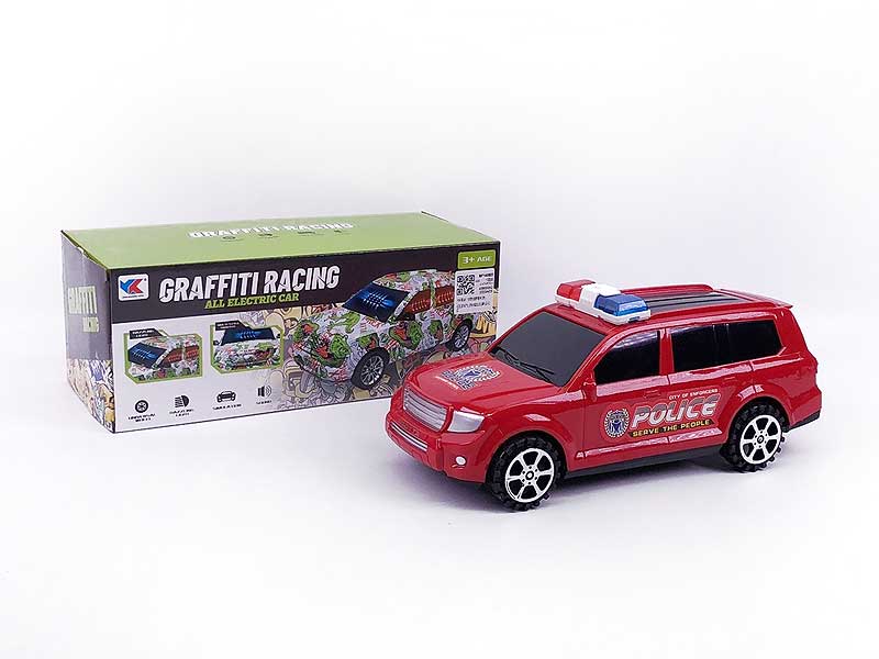 1:16 Friction Cross-country Police Car(3C) toys