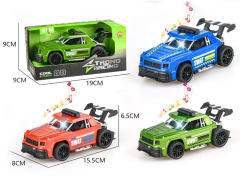 Friction Police Car W/L_M(3C) toys