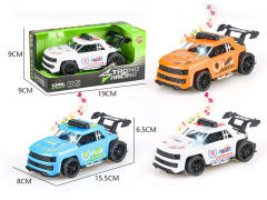 Friction Police Car W/L_M(3C) toys