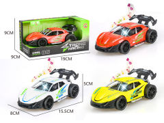 Friction Police Car W/L_M(3C) toys