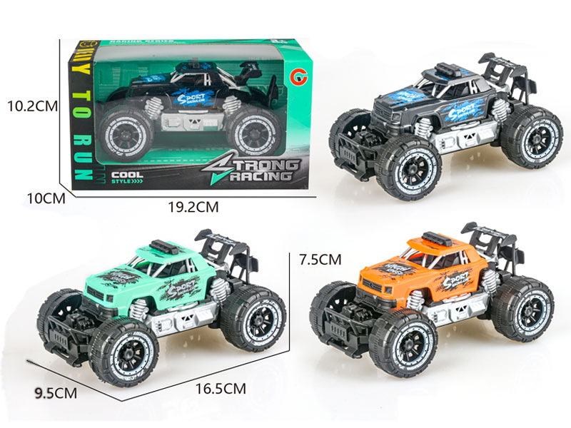 Friction Cross-country Jeep(3C) toys