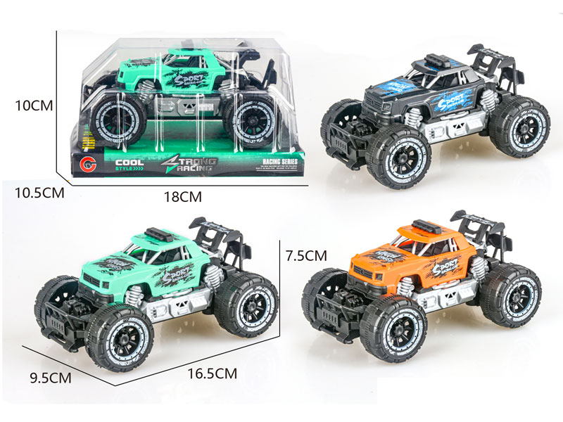 Friction Cross-country Jeep(3C) toys