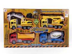 Friction Construction Truck(4in1) toys