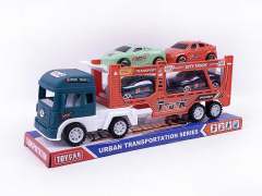 Friction Double Deck Trailer toys