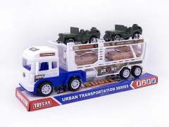 Friction Double Deck Trailer toys