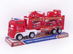 Friction Double Deck Trailer toys