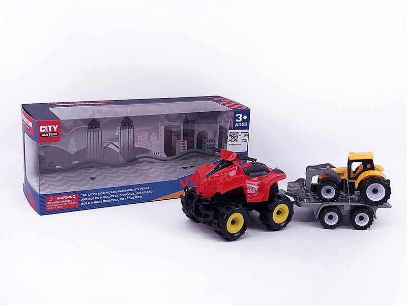 Friction Tow Truck(2C) toys