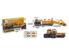 Die Cast Rescue Trailer Friction toys