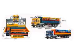 Die Cast Container Truck Friction W/L_S(4in1)