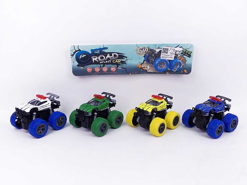 Friction Stunt Police Car(4in1) toys