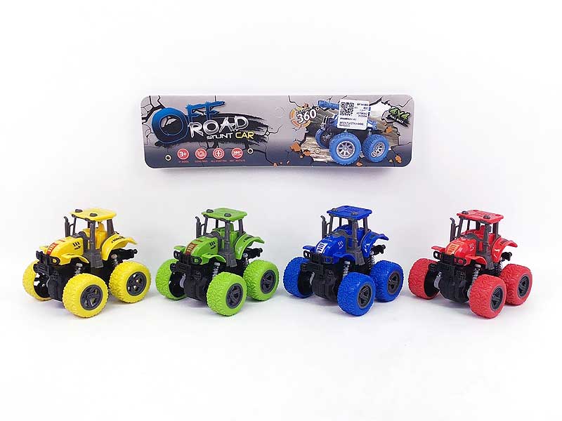 Friction Stunt Farmer Truck(4in1) toys