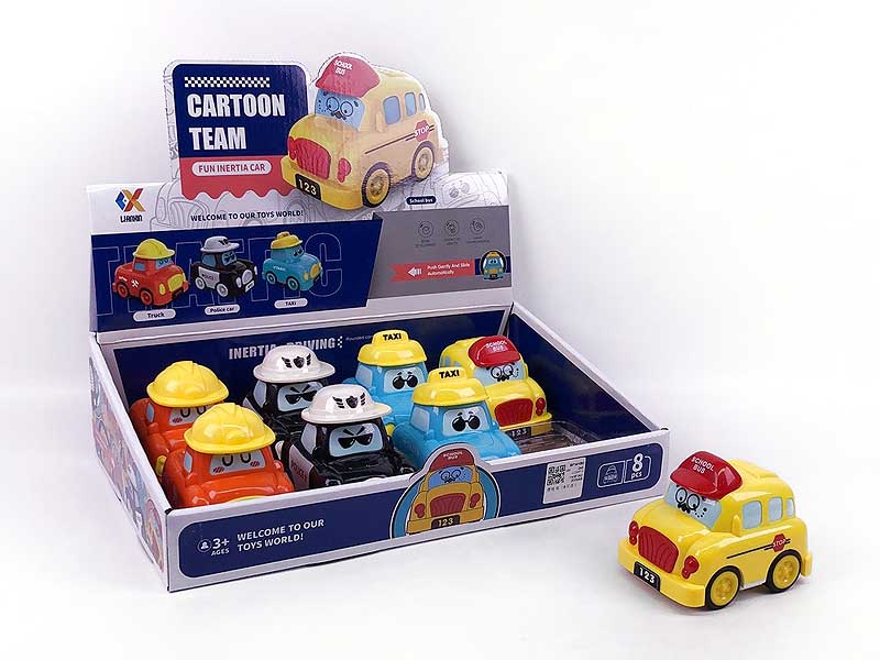 Friction Car(8in1) toys