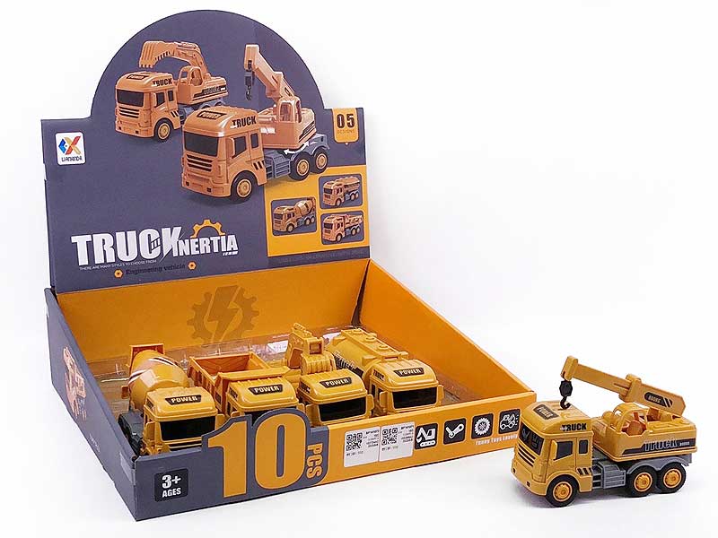 Friction Construction Truck(10in1) toys