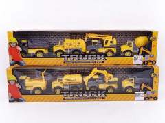 Friction Construction Truck(4in1) toys