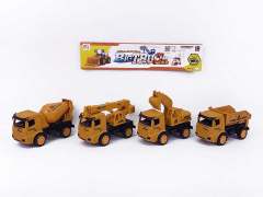 Friction Construction Truck(4in1) toys