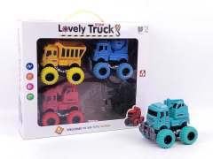 Friction Construction Truck(4in1) toys