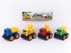 Friction Construction Truck(4in1) toys