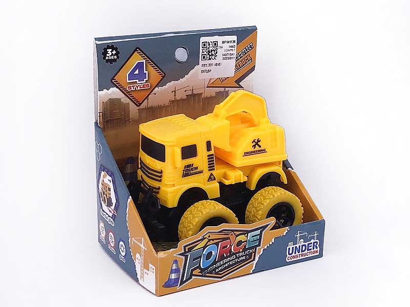 Friction Construction Truck(4S4C) toys