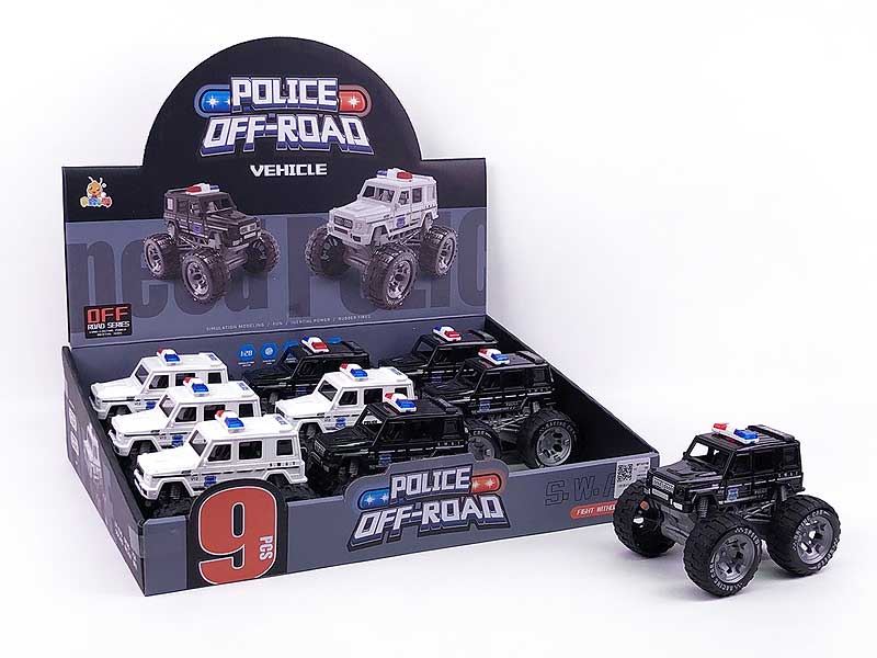 Friction Police Car(9in1) toys