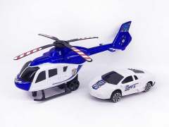 Fricton Helicopter & Free Wheel Sports Car