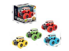 Friction Cross-country  Bus（4C） toys