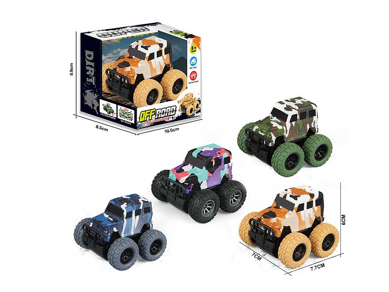 Friction Stunt Cross-country Car(4C) toys