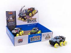 Friction Cross-country Car(8in1) toys