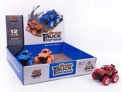 Friction Cross-country Car(12in1) toys