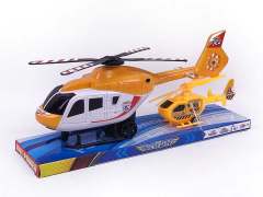 Fricton Helcopter & Free Wheel Plane toys