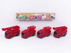 Friction Fire Engine Set(4in1) toys