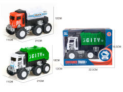 Friction Sanitation Truck(2S) toys