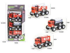 Friction Fire Engine(3in1) toys