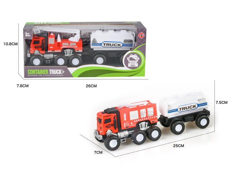 Friction Fire Engine(2S) toys