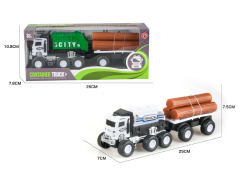 Friction Sanitation Truck(2S) toys