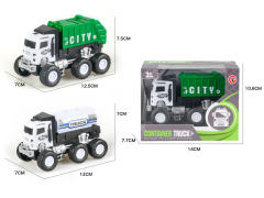 Friction Sanitation Truck(2S) toys