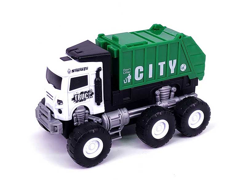 Friction Sanitation Truck(2S) toys