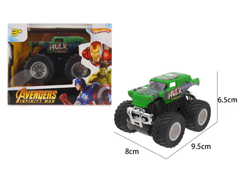 1:64 Friction Cross-country Car toys