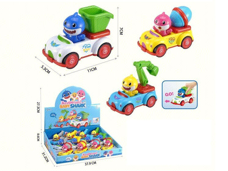 Friction Car(12in1) toys