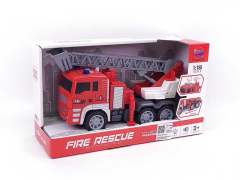 Friction Fire Engine W/L_S toys